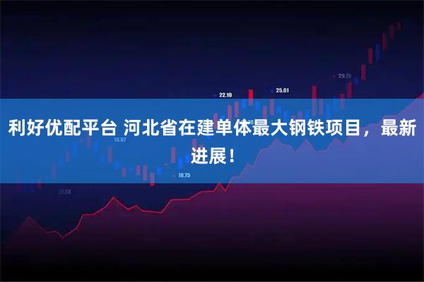 利好优配平台 河北省在建单体最大钢铁项目，最新进展！